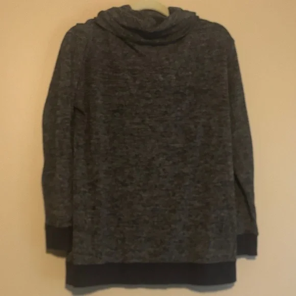 Michael Kors Charcoal Cowl Neck Sweater - Picture 7 of 7